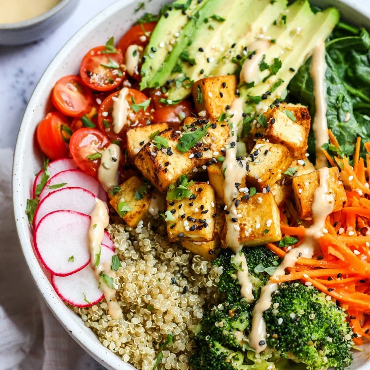 Vibrant Buddha Bowl Nourishing