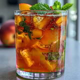 Mango Peach Sparkling Tea