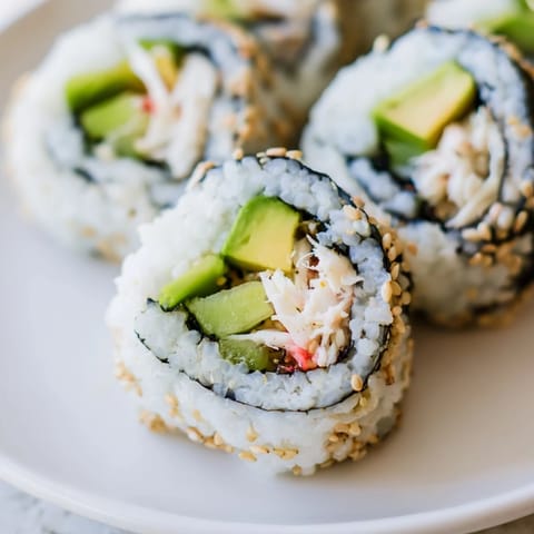 California Crab Avocado Roll