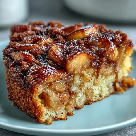 Baked Apple Cake Dutch Style