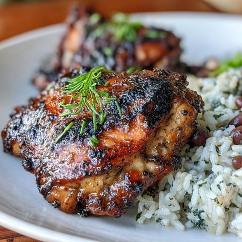 Jerk Chicken Rice Peas