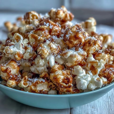 Golden air-popped popcorn drizzled with white truffle oil and topped with freshly grated Parmesan cheese.  