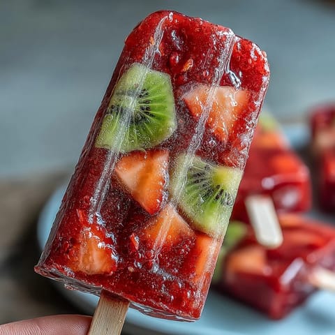 Strawberry Daiquiri Popsicles Fresh