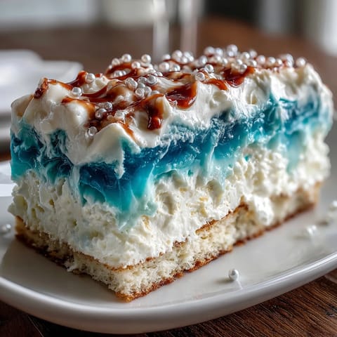 Pisces Sheet Cake Ocean Wave