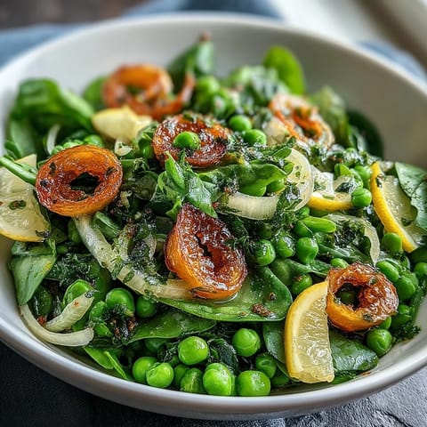 Bright Lemon Vinaigrette Salad