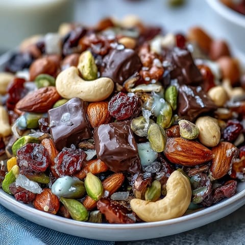 Homemade Trail Mix Dark Chocolate