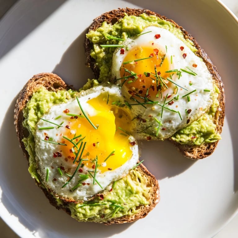 Creamy smashed avocado spread on toasted bread: a simple, satisfying avocado toast breakfast, ready now.