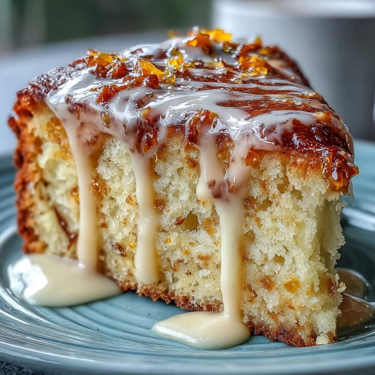 Cooling Heavenly Blood Orange Yogurt Cake on a wire rack, ready for a sweet, zesty serving suggestion.