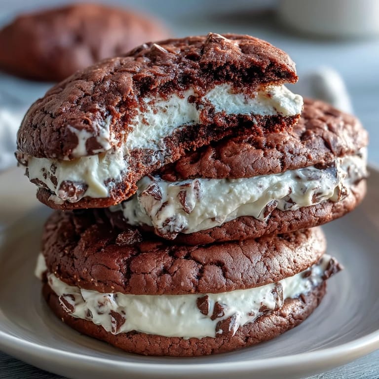 Soft-baked Irish cream cookies loaded with melty chocolate chips and a hint of creamy liqueur flavor.