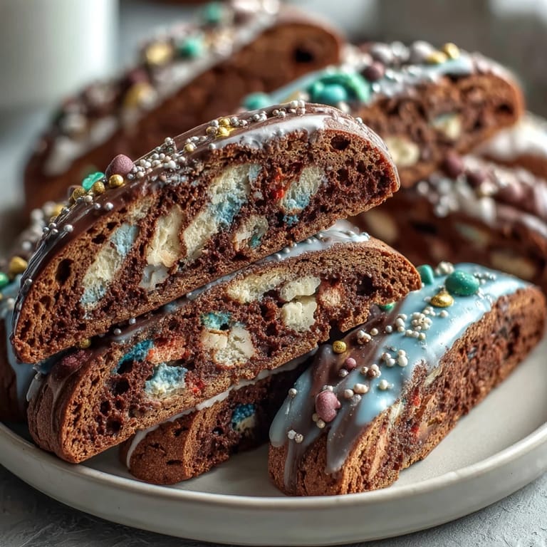 Golden-baked St. Patricks Day cookie bars loaded with rainbow sprinkles and creamy white chocolate chips, perfect for celebrations.