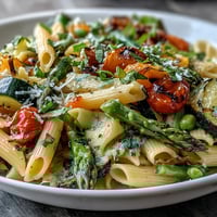 Spring Pasta Primavera Veggies